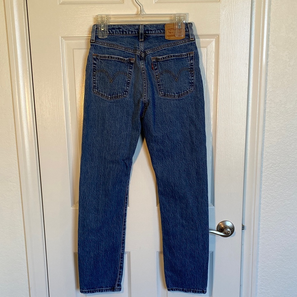 Levi 501 Original High Waisted women’s Size 26/30 - Picture 3 of 13